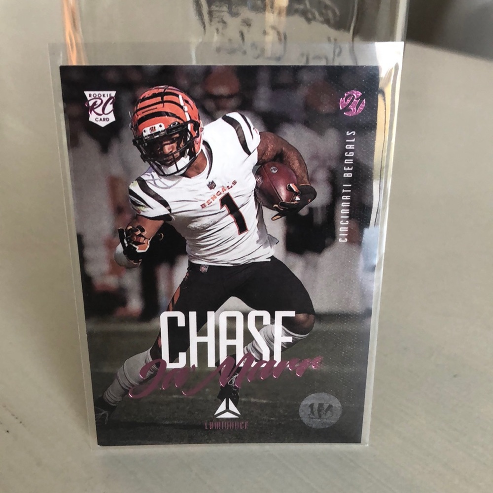 Ja MARR chase luminance football card